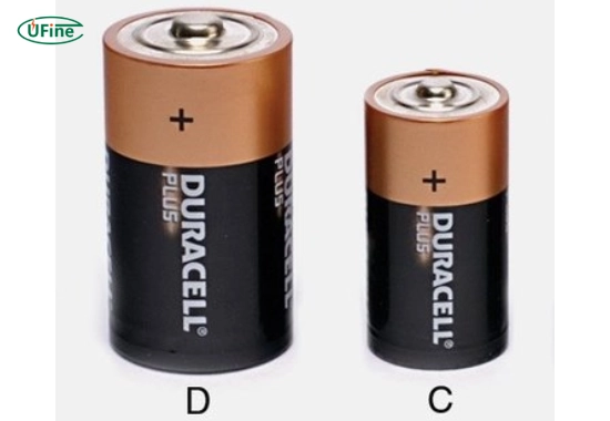 d battery vs c battery