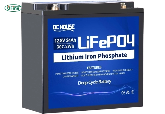 dc house 12 v 24ah lithium battery