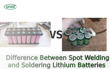 difference between spot welding and soldering lithium batteries
