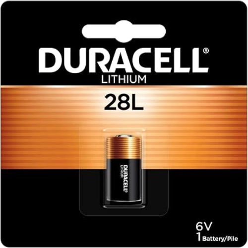 duracell 28l 6v lithium battery