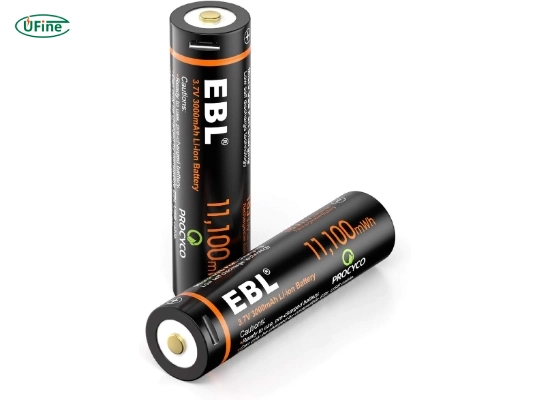 ebl 3 7 v li ion rechargeable batteries 3000mah