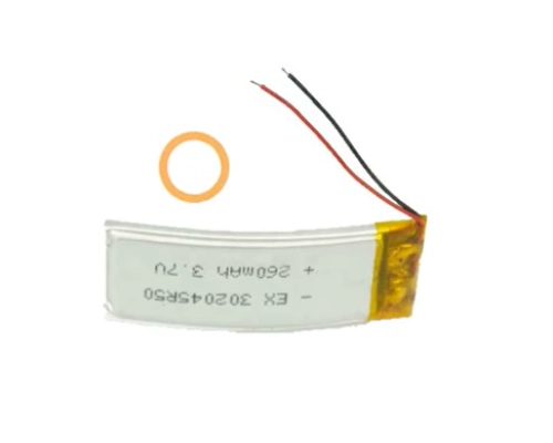 exliporc high quality curved lithium ion polymer battery