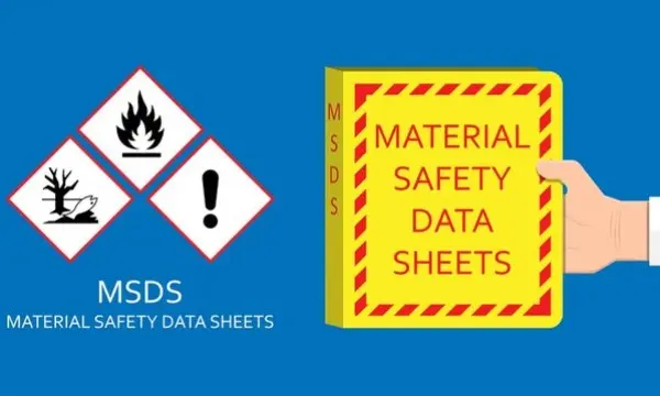 format and structure of battery msds