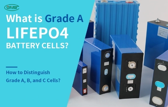 LiFePO4 cells Grade A B C comparison