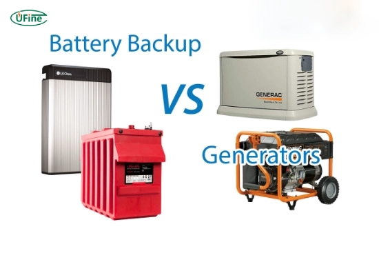 house battery backup vs generators