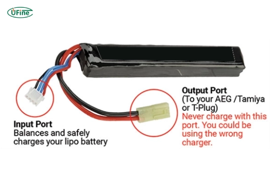 how do you connect your 11 1v lipo battery for charging