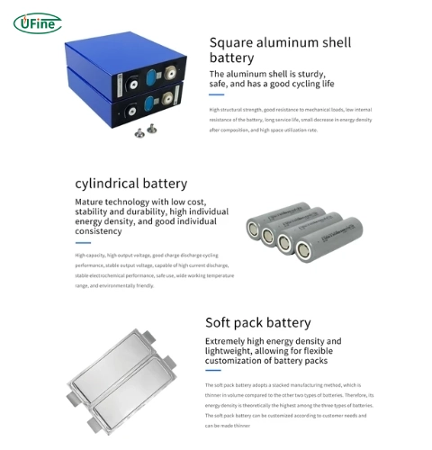how does soft pack packaging compare to other battery types