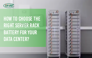 how to choose the right server rack battery for your data center