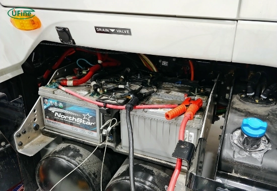 how to jumpstart a diesel truck with two batteries
