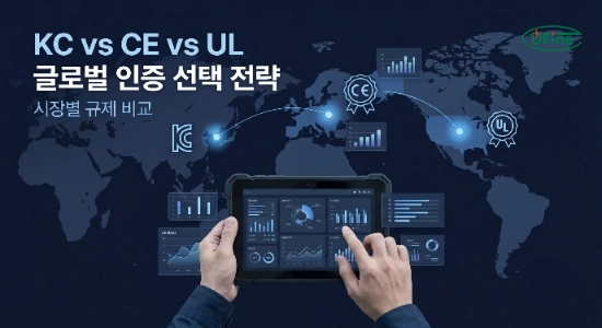 KC CE UL 글로벌 인증 비교 및 시장 선택 전략 분석 이미지