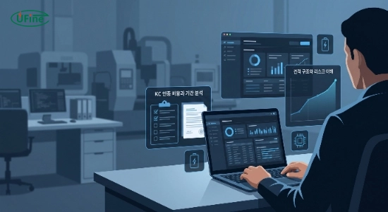 KC 인증 비용과 기간 분석 및 견적 구조 설명 산업용 이미지