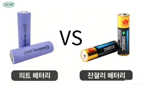 알카라인 배터리 vs 리튬 배터리: 비교 분석