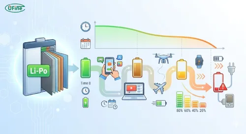 리튬 폴리머 배터리 수명 저하