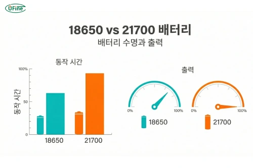 18650 대 21700 적용 분야