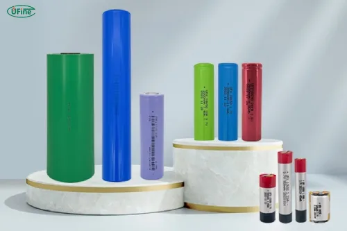 충전식 원통형 배터리의 일반적인 사양