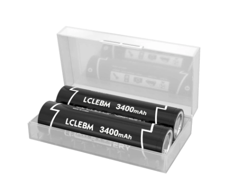 lclebm 3400mah flat top 3 7 v 20a rechargeable battery