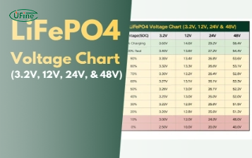 lifepo4 voltage chart guide