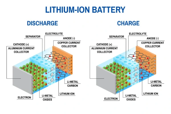 lithium battery internal structure diagram