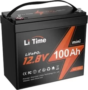 litime 12 volt 100ah mini lifepo4 lithium battery