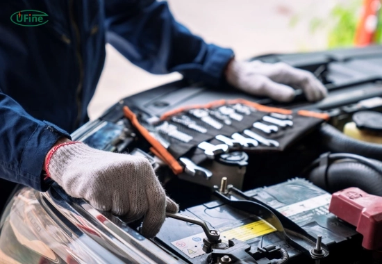 step by step battery reconditioning process diagram