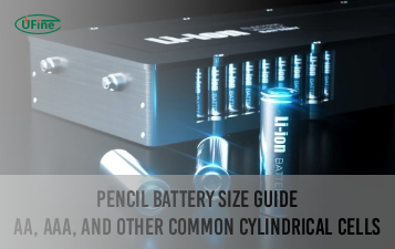 pencil battery size guide aa aaa and other common cylindrical cells
