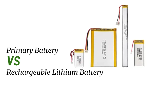 primary battery vsrechargeable lithium battery