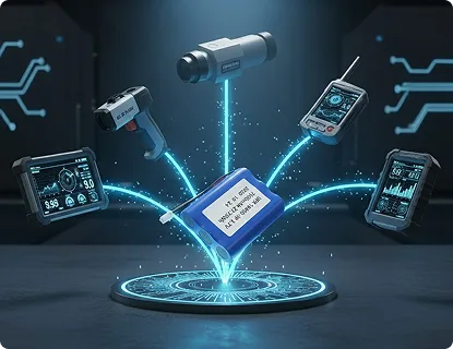 18650 battery pack for industrial measuring instruments