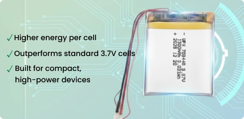 3.87v high voltage design for more power