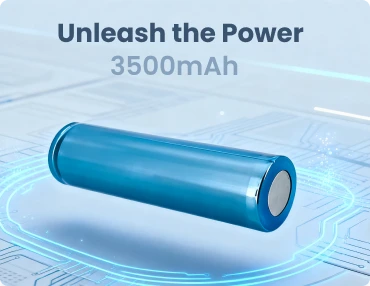 powerful 3500mah energy storage