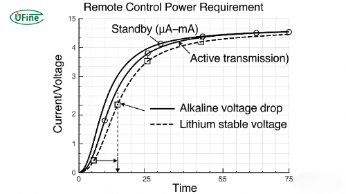 power requirements and voltage stability for remote control batteries