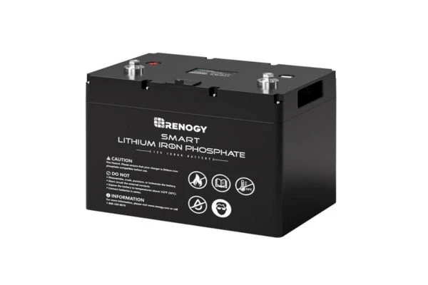 renogy 12v 100ah smart lithium iron phosphate battery