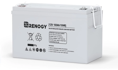 renogy deep cycle agm battery