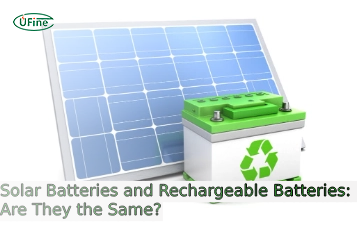 solar batteries and rechargeable batteries
