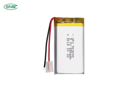 specifications of 3 7 v lithium ion battery 850mah