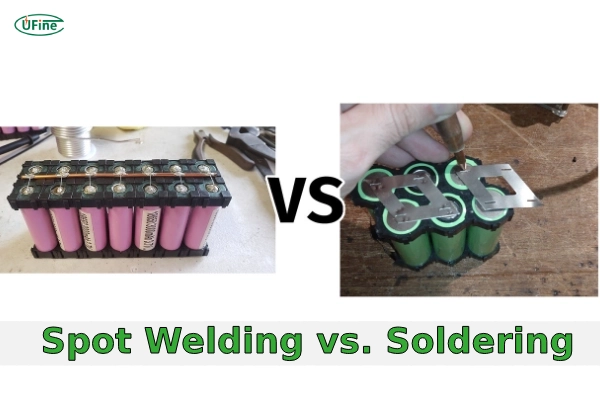 battery spot welding vs soldering for battery assembly