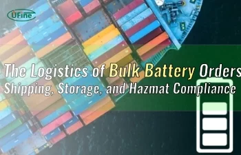 the logistics of bulk battery orders shipping storage and hazmat compliance