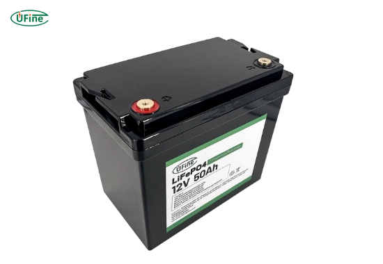 ufine 12 v 50ah lifepo4 battery 140210230