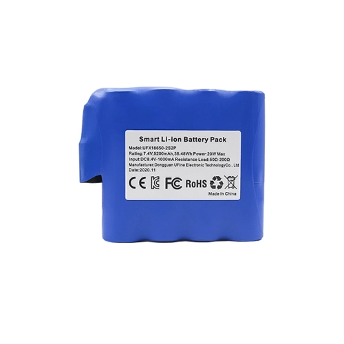 ufine 7 4 v 5200mah 18650 battery pack  best high capacity option