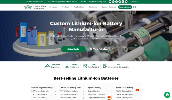 ufine battery