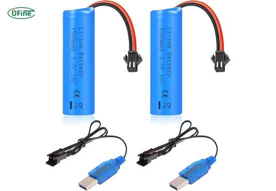 vicmile 3 7v 1500mah li ion battery high capacity 15c high discharge rate