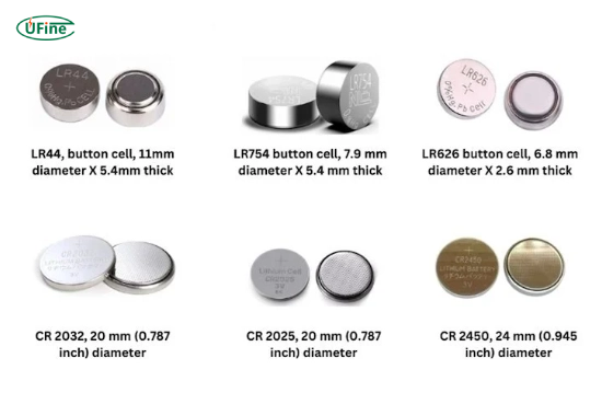 what are little round batteries