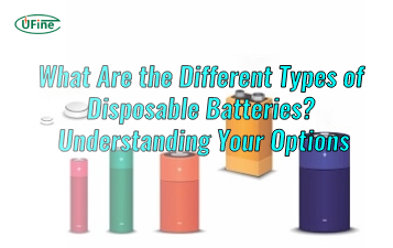 Your Guide to the Various Types of Disposable Batteries