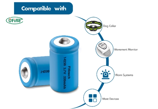 what are the typical applications of a 14250 battery