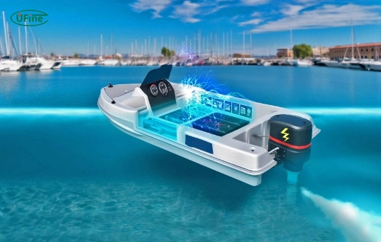 what is a battery outboard