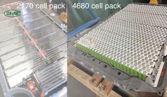 what is a tesla battery pack made of
