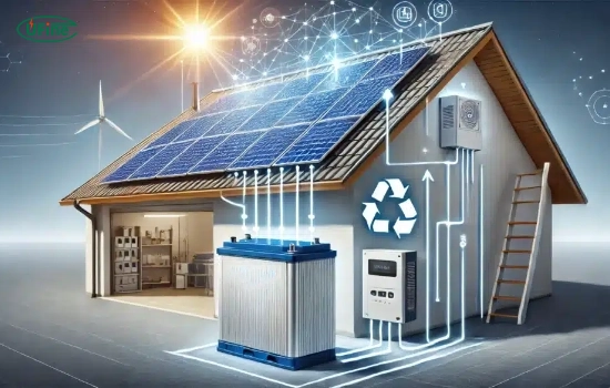 what is domestic battery storage