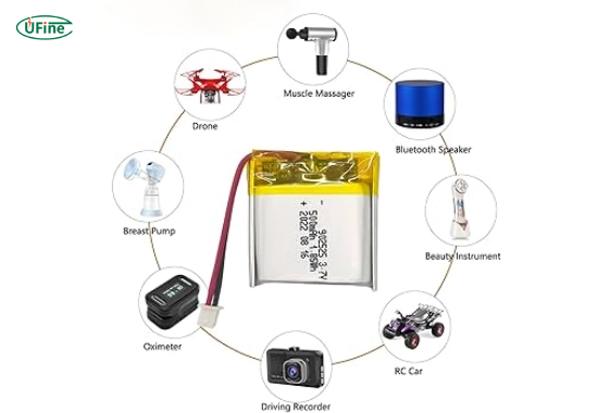 what types of devices use a 500mah battery