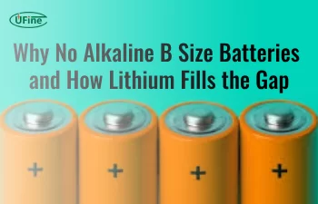 why no alkaline b size batteries and how lithium fills the gap